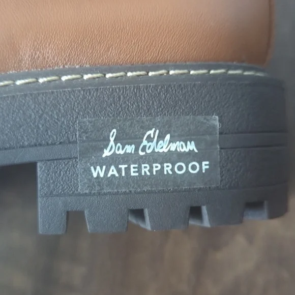 NWOB Sam Edelman® Laguna Weatherproof Boot Size 8M - Picture 6 of 8